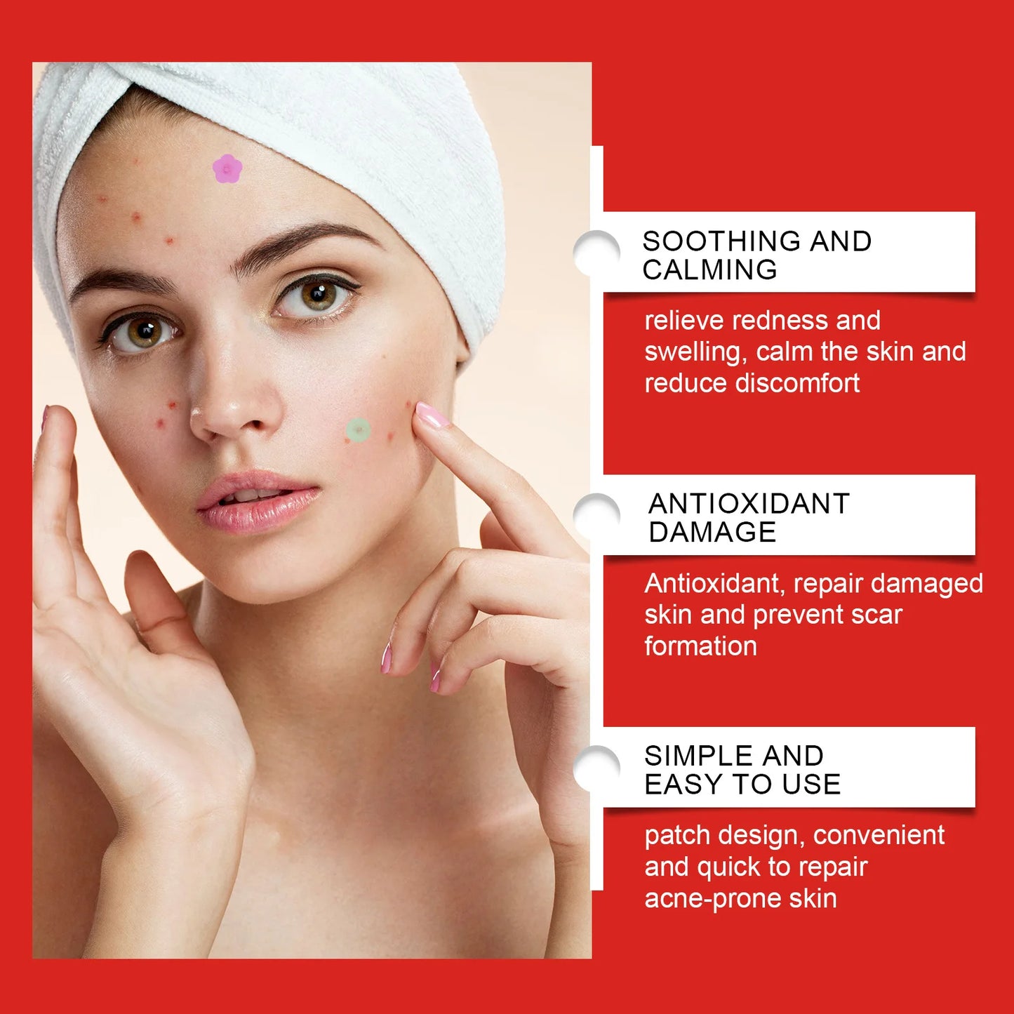 New HighEnd Acne Patches 240pcs Heart  Star Shape Hydrocolloid Dots for Moisturizing  Concealing