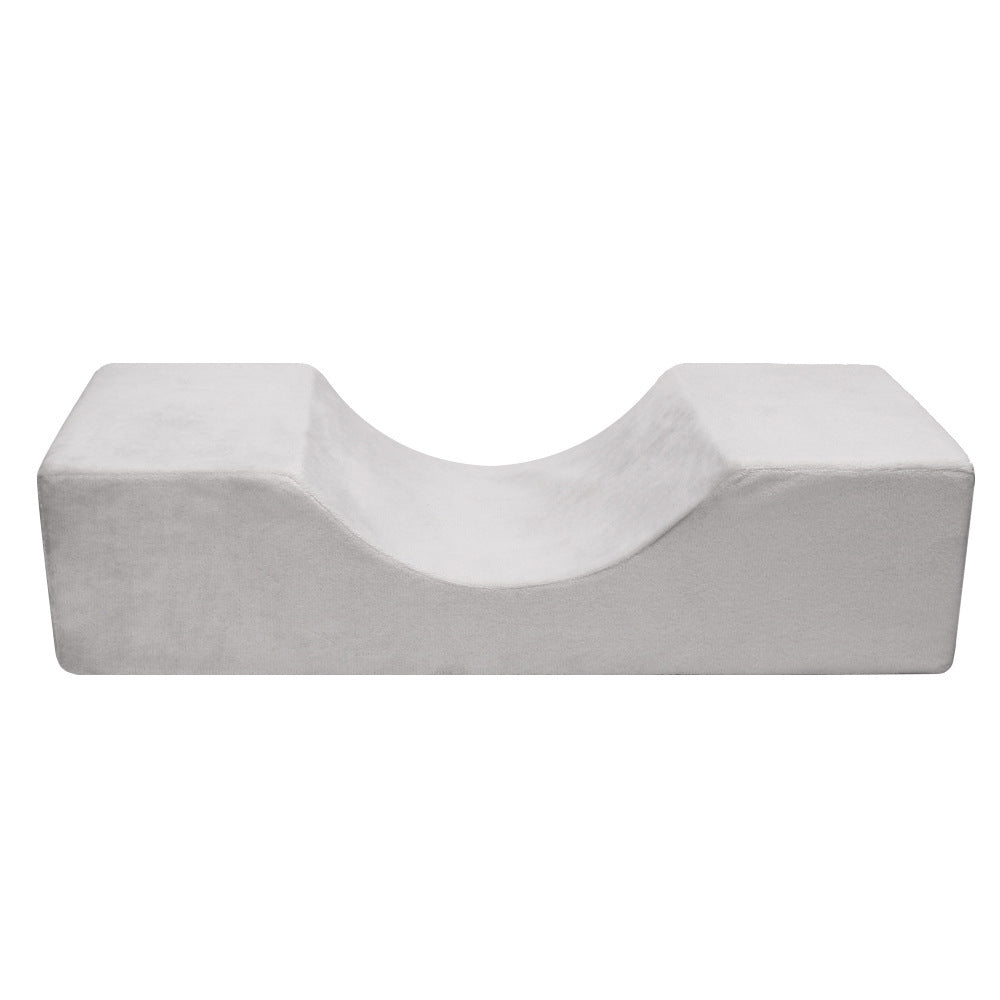 Eyelash Extension Pillow with Neck Support Soft Memory Foam Lash Cushion