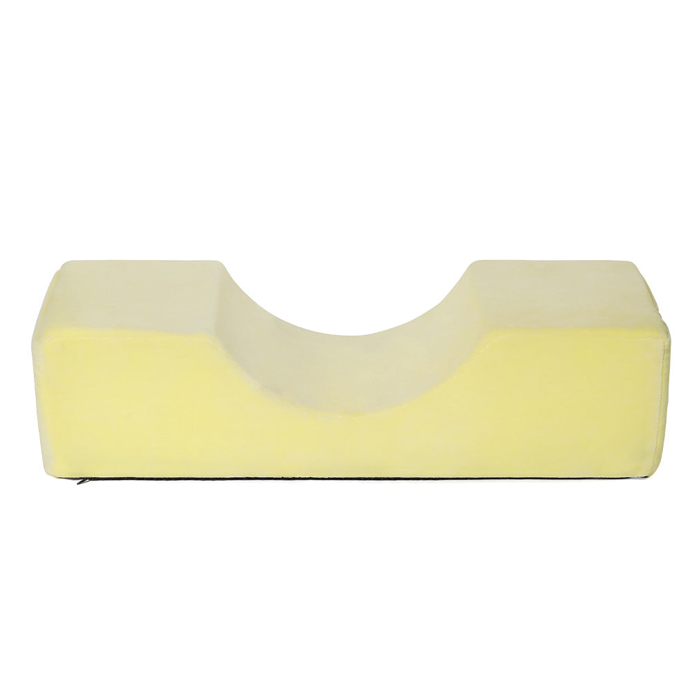 Eyelash Extension Pillow with Neck Support Soft Memory Foam Lash Cushion