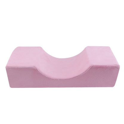 Eyelash Extension Pillow with Neck Support Soft Memory Foam Lash Cushion