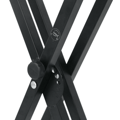 Electric Keyboard Piano Stand Dual XBrace  HeavyDuty Adjustable Double Tube Folding Stand For Digit 3