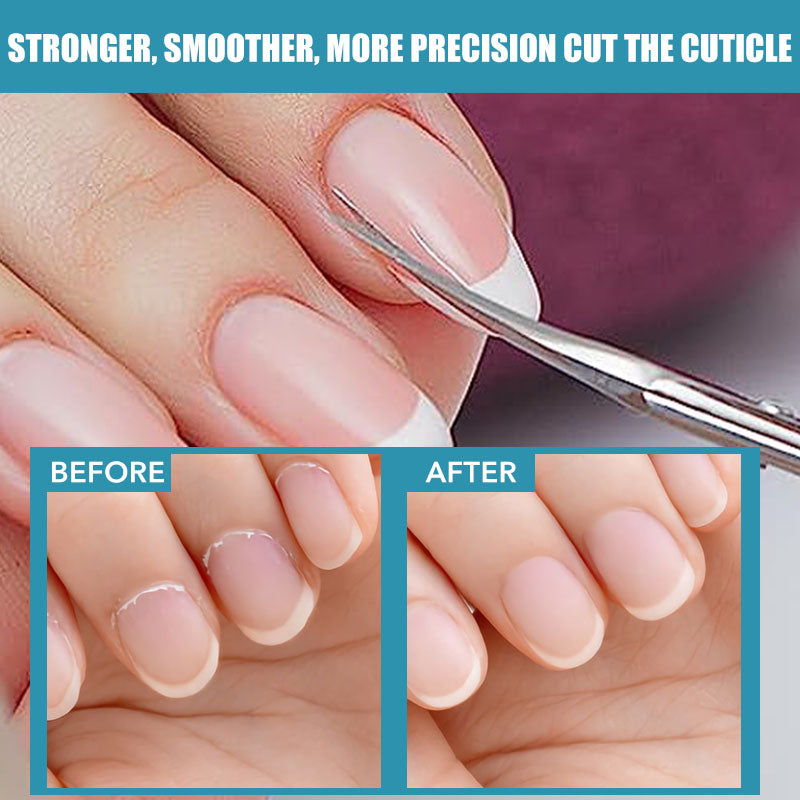 Professional Stainless Steel Cuticle Scissors Precision Dead Skin Remover for Manicure  Nail Art