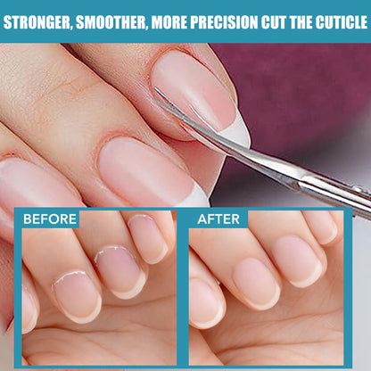 Professional Stainless Steel Cuticle Scissors Precision Dead Skin Remover for Manicure  Nail Art