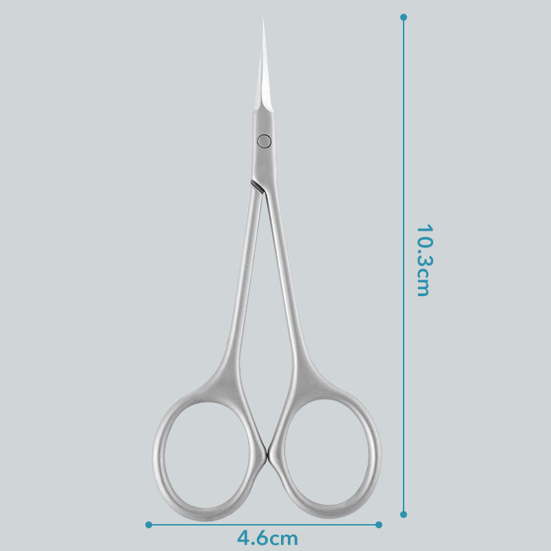 Professional Stainless Steel Cuticle Scissors Precision Dead Skin Remover for Manicure  Nail Art