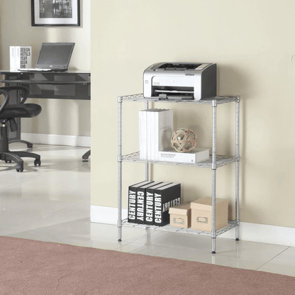 Wire Shelving Rack Shelf Adjustable Unit Garage Storage Organizer For Home Kitchen  Utility Use 3