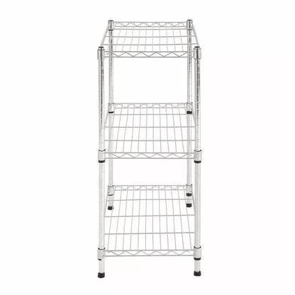 Wire Shelving Rack Shelf Adjustable Unit Garage Storage Organizer For Home Kitchen  Utility Use 6