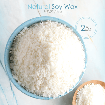 Complete Candle Making Kit Includes 2 Lbs Soy Wax 16 Color Dye Blocks 4 Fragrance Oils Melting Pot  3