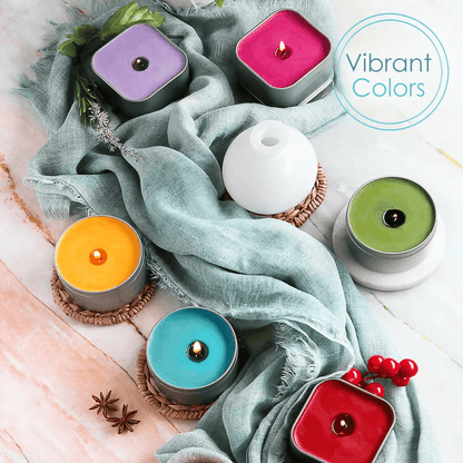 Candle Dyes For Candle Making Supplies Color Blocks Of Wax Dye Nontoxic  Vegan Safe For Soy Gel Par 2