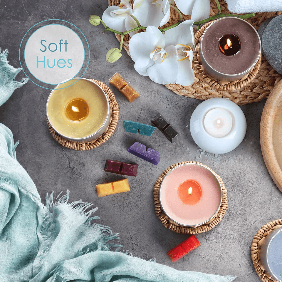 Candle Dyes For Candle Making Supplies Color Blocks Of Wax Dye Nontoxic  Vegan Safe For Soy Gel Par 1
