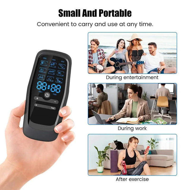 TENS EMS Muscle Stimulator Acupuncture  Physiotherapy Massager for Full Body Pain Relief  Slimmin