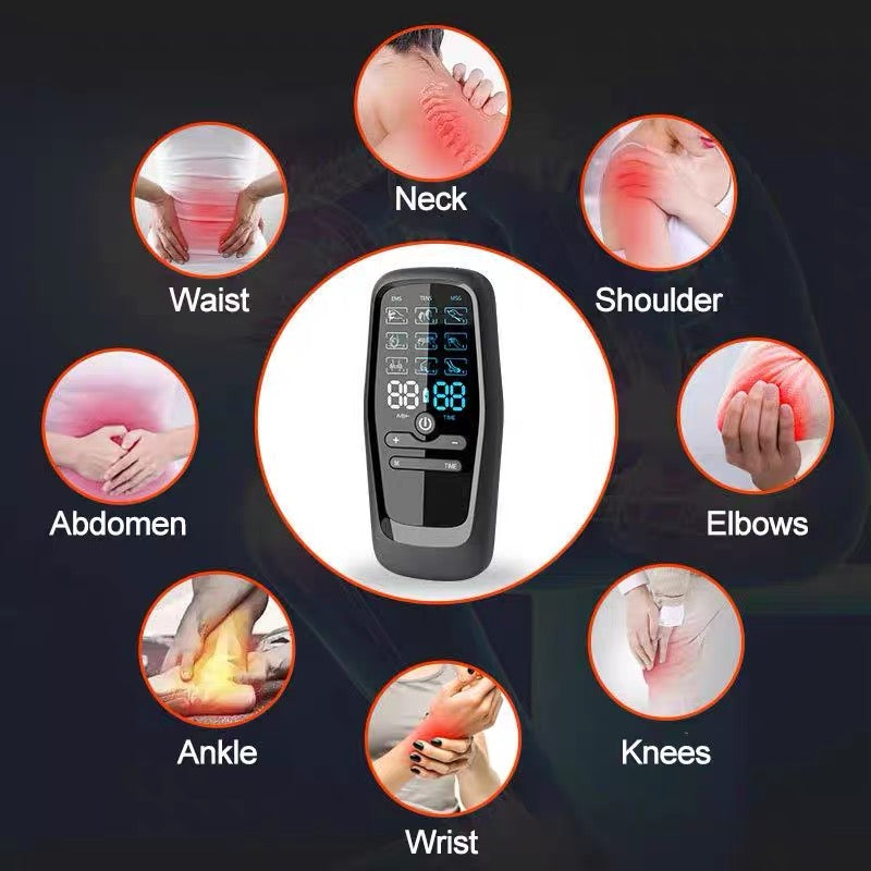 TENS EMS Muscle Stimulator Acupuncture  Physiotherapy Massager for Full Body Pain Relief  Slimmin