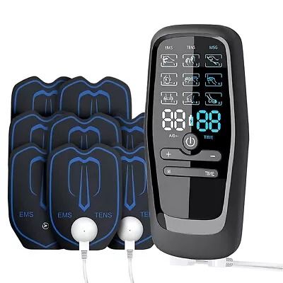 TENS EMS Muscle Stimulator Acupuncture  Physiotherapy Massager for Full Body Pain Relief  Slimmin