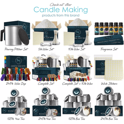 Premium Grade Fragrance Oil For Candle Making Soap  Bath Scented Oils Set With Lavender Peppermint  6