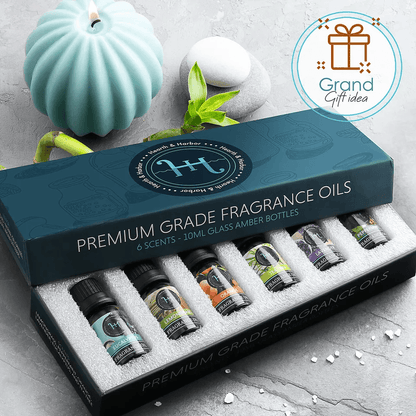 Premium Grade Fragrance Oil For Candle Making Soap  Bath Scented Oils Set With Lavender Peppermint  4