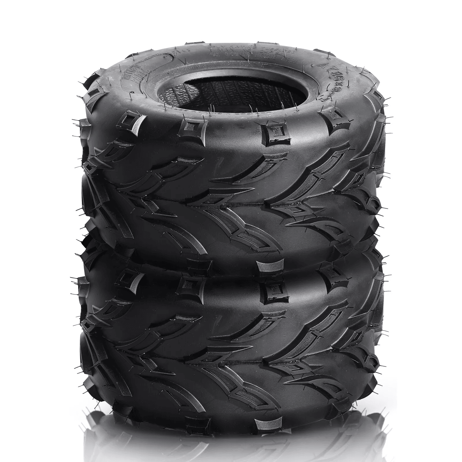 Sport ATV Tires Front Left  Right Durable Ply Tubeless Tires For OffRoad Quad ATV Performance 1