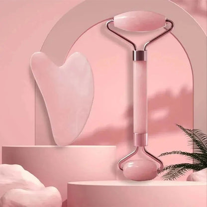 Face  Neck Resin Roller Massager DoubleEnded Beauty Scraping Stick for Relaxation