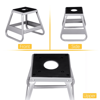 1000LB Motorcycle Motocross Dirt Bike Panel Stand  HeavyDuty Maintenance Lift Jack With NonSlip Pla 3