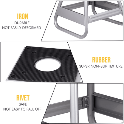 1000LB Motorcycle Motocross Dirt Bike Panel Stand  HeavyDuty Maintenance Lift Jack With NonSlip Pla 4
