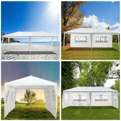 Heavy Duty Outdoor Canopy Party Tent With Sidewalls Waterproof Wedding Gazebo Pavilion For Catered  1