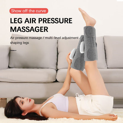 Wireless 360 Air Pressure Calf Massager  Electric Leg Massage with Airbag Compression  3 Modes fo