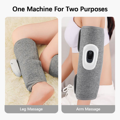 Wireless 360 Air Pressure Calf Massager  Electric Leg Massage with Airbag Compression  3 Modes fo