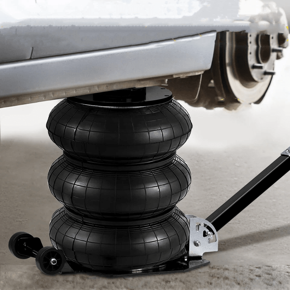 HeavyDuty Triple Bag Air Jack Ton Pneumatic Jack For Car SUV Truck Lifting Fast Garage Repair Tool 1