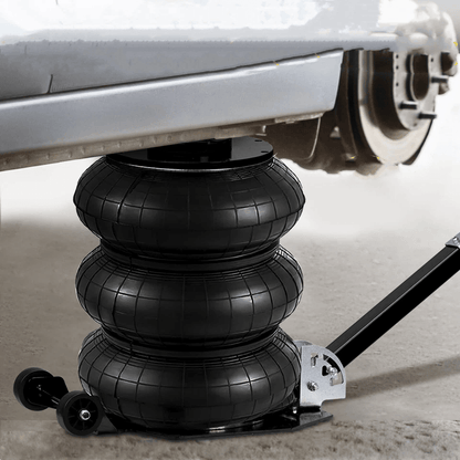 HeavyDuty Triple Bag Air Jack Ton Pneumatic Jack For Car SUV Truck Lifting Fast Garage Repair Tool 1