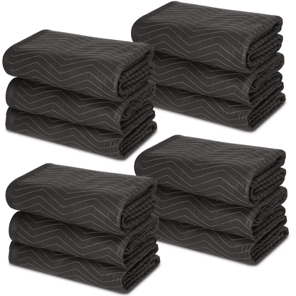 Heavy Duty Moving Packing Blankets Ultra Thick Professional Furniture Pads 2