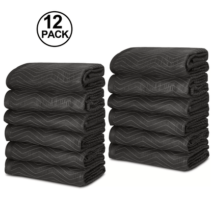 Heavy Duty Moving Packing Blankets Ultra Thick Professional Furniture Pads 3