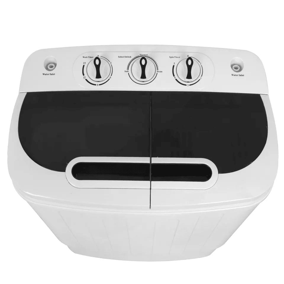 Compact Mini Twin Tub Washing Machine Portable Washer  Dryer For Apartments Dorms RVs 3