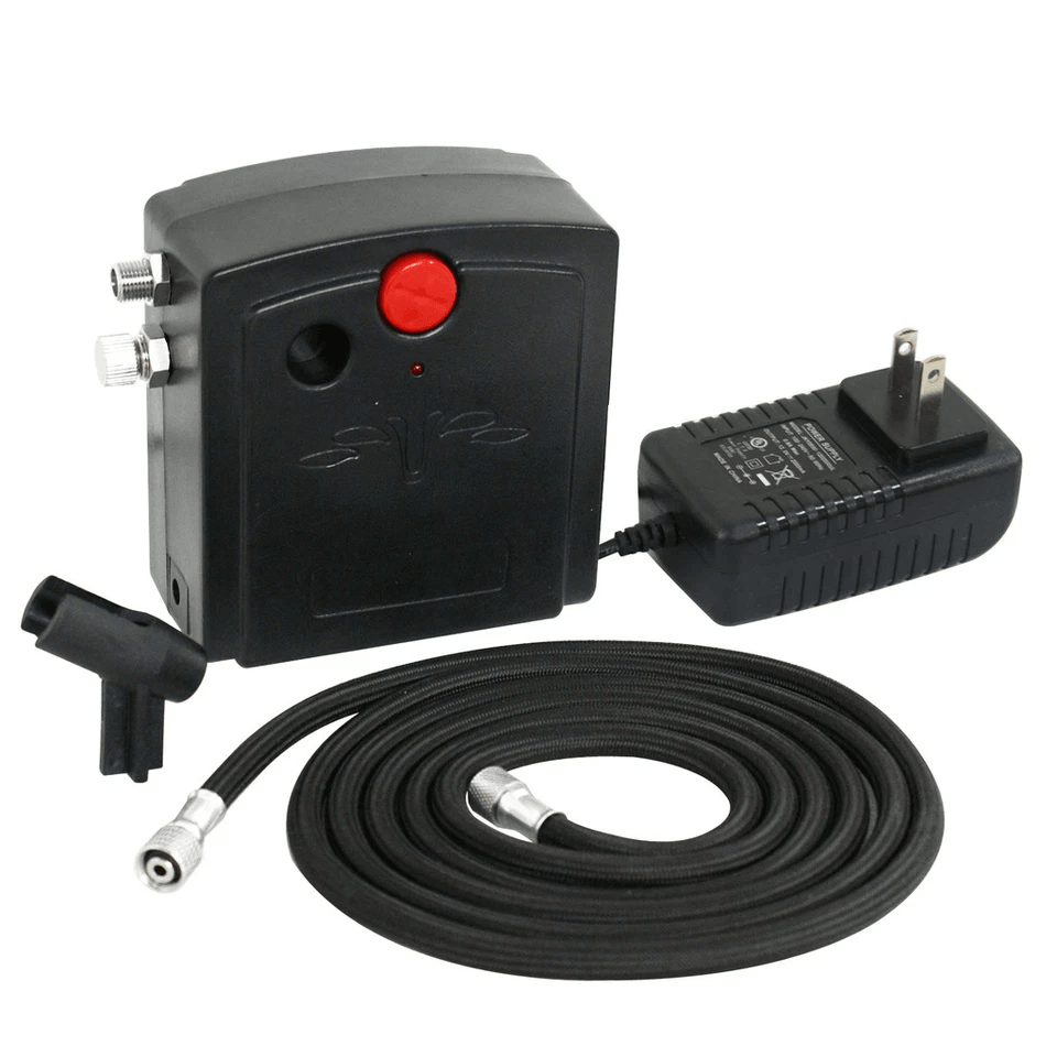 Airbrush Kit With Compressor Dual Action Airbrush Gun For Makeup Painting Tattoo 2