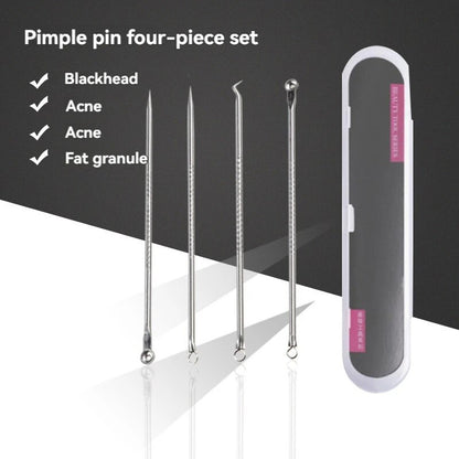 Stainless Steel Acne Needle Set DualPurpose Pimple Remover Tools for Clear Skin