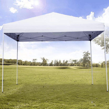 Canopy Tent With Adjustable Straight Legs Wheeled Carry Bag Ropes Waterproof Outdoor Shelter For Ev 10