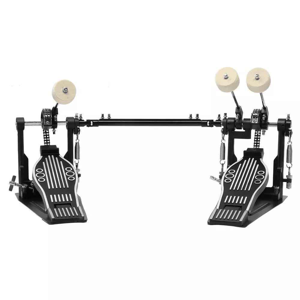 Professional Double Kick Drum Pedal Sturdy Metal Design With QuickRelease Clamp HighSpeed Double Pe