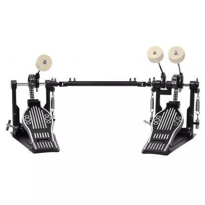Professional Double Kick Drum Pedal Sturdy Metal Design With QuickRelease Clamp HighSpeed Double Pe
