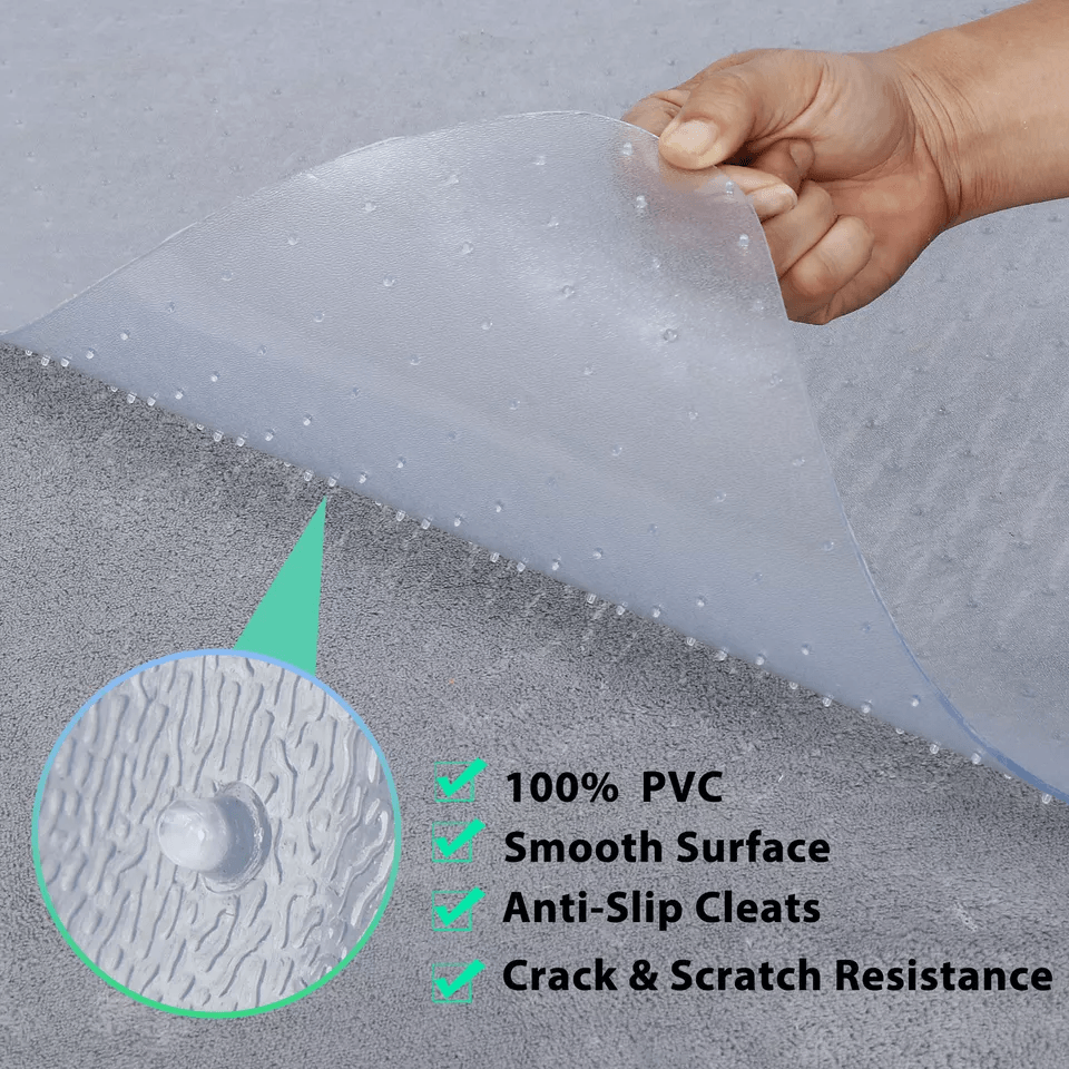 Heavy Duty Office Chair Mat Carpet Floor Protector Rug 2