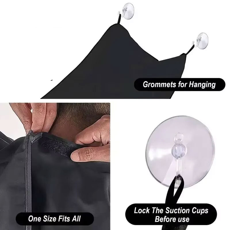 Beard Shaving Apron for Men Hairdresser Cleaning Bib Grooming  Hygiene Essential Ideal Gift