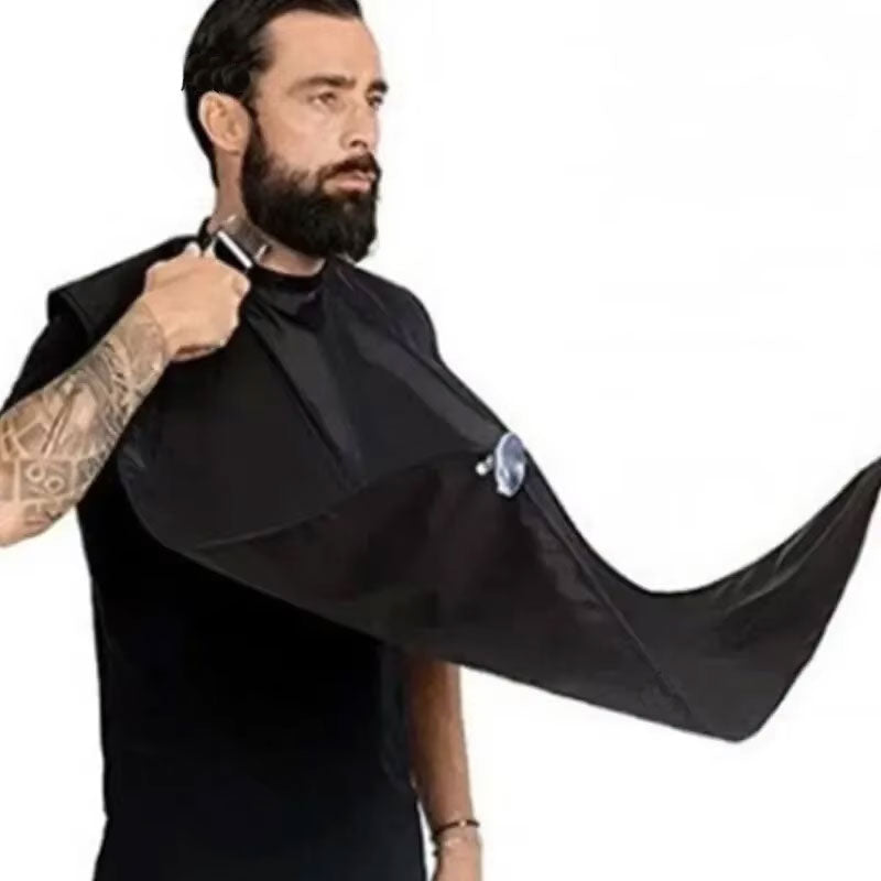 Beard Shaving Apron for Men Hairdresser Cleaning Bib Grooming  Hygiene Essential Ideal Gift