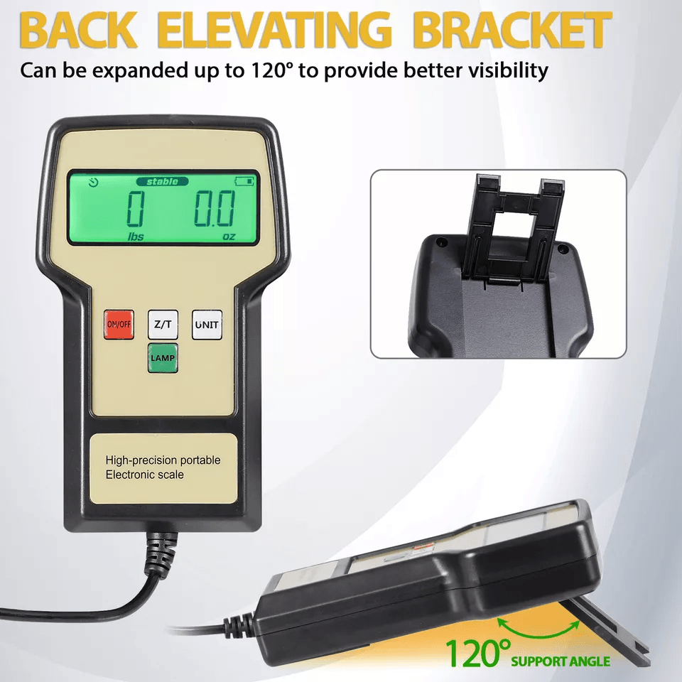 Electronic Refrigerant Charging Scale Digital HVAC Weight With Case 4