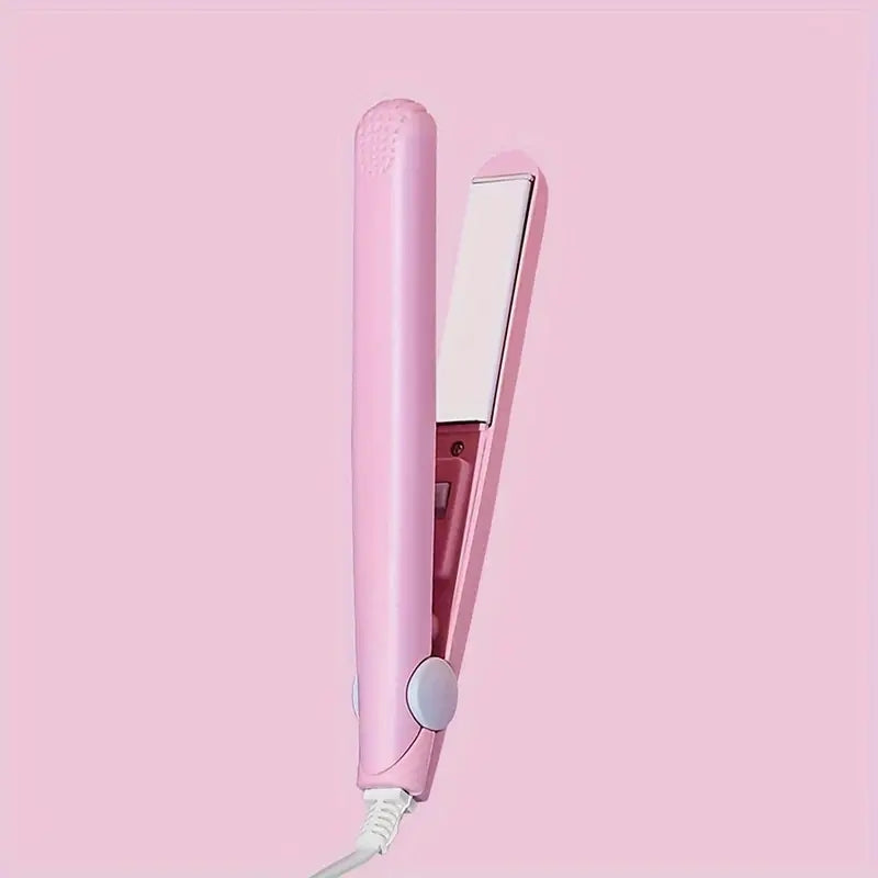 Quick Heating Mini Hair Straightener NonDamaging Ceramic Plate Bangs Clip for Curling  MultiColo