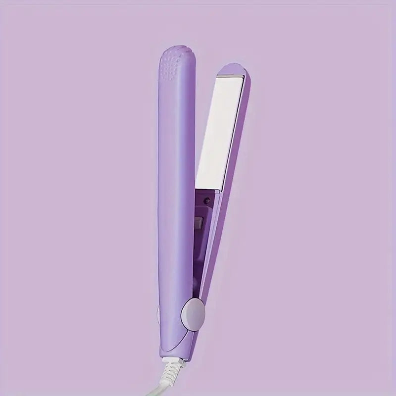 Quick Heating Mini Hair Straightener NonDamaging Ceramic Plate Bangs Clip for Curling  MultiColo