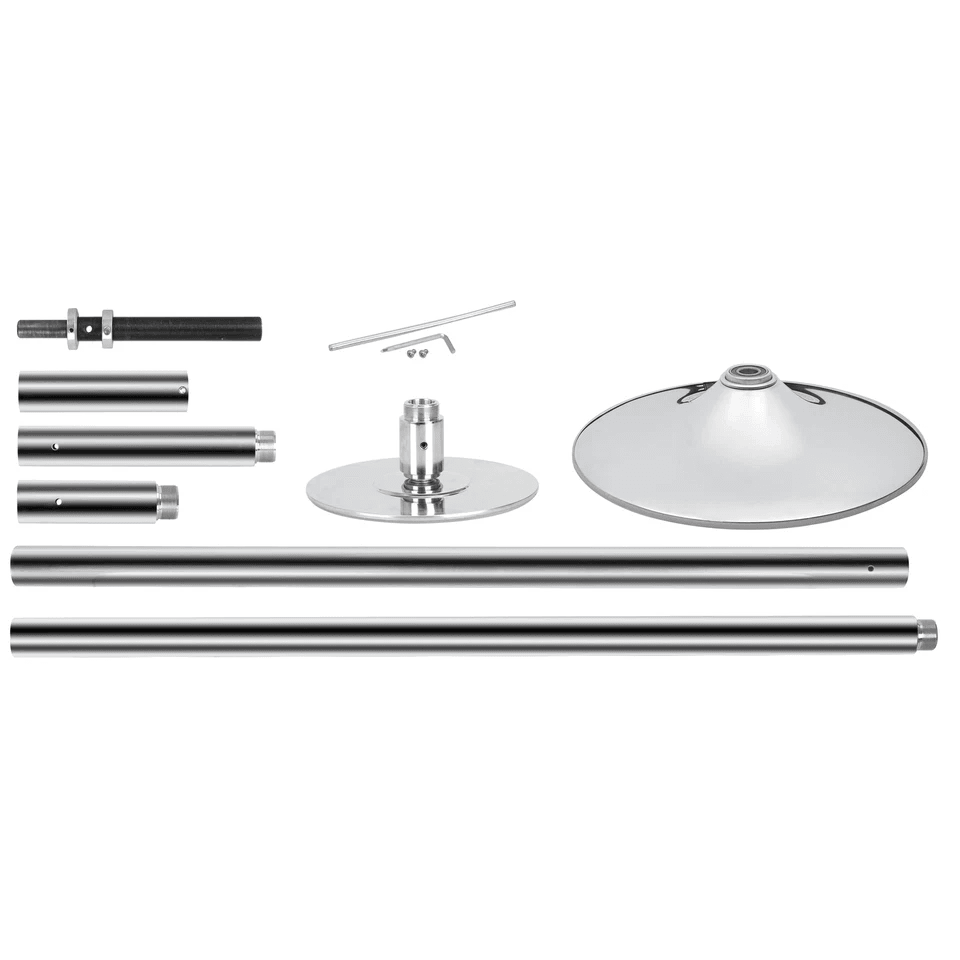 Adjustable Spinning Static Dance Pole Kit Portable Stripper Pole For Home Fitness  Professional Use 4