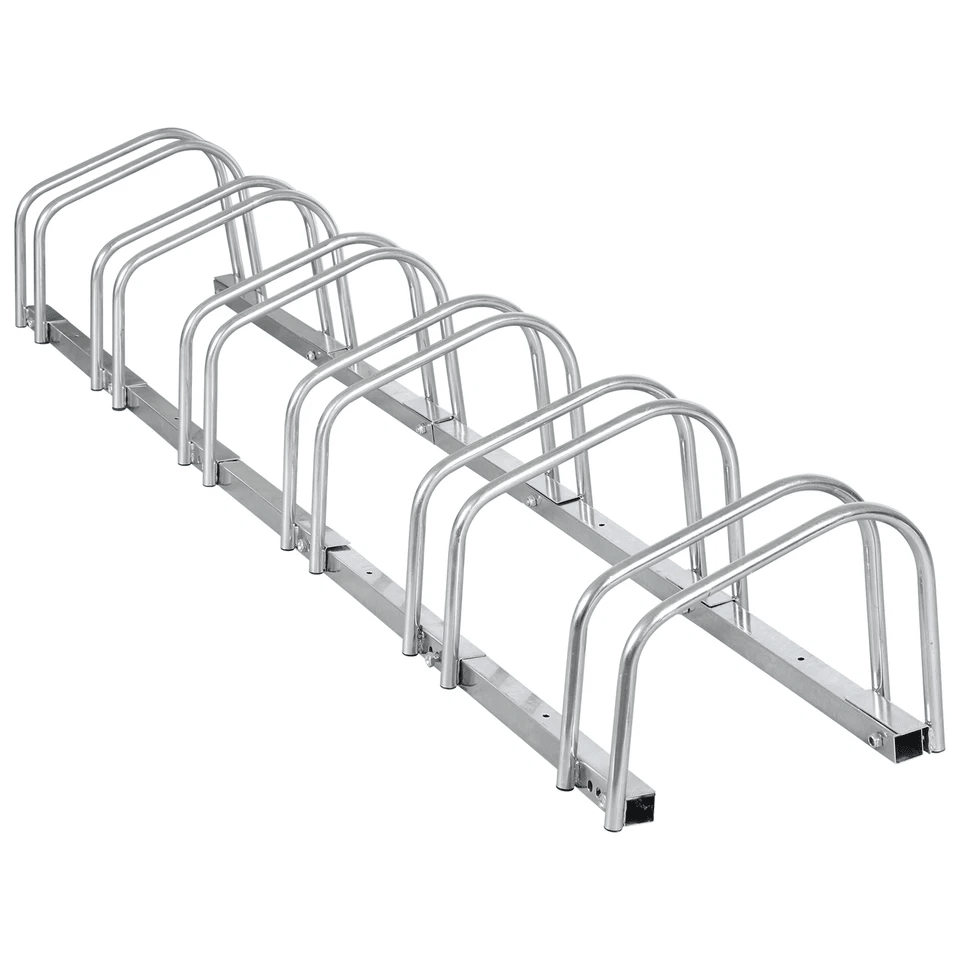 Bike Storage Rack Bicycle Floor Parking Stand For Home Garage Indoor Outdoor Adjustable Steel Organ 3