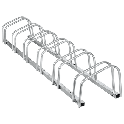 Bike Storage Rack Bicycle Floor Parking Stand For Home Garage Indoor Outdoor Adjustable Steel Organ 3