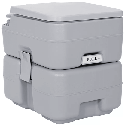 Portable Camping Toilet With Flush System  Lid Ideal For RVs Boats  Outdoor Adventures 3