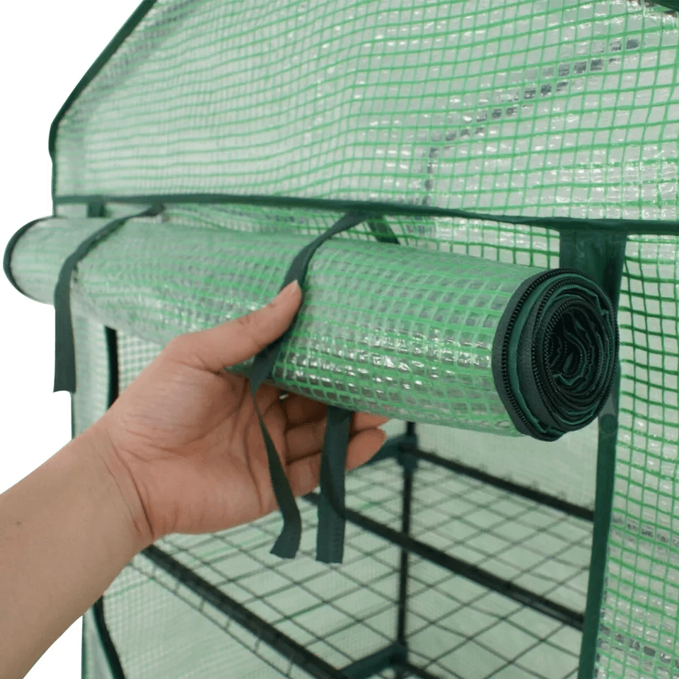 Portable Greenhouse For Indoor  Outdoor Use Waterproof PE Cover Ideal For Seedlings  Plants 5