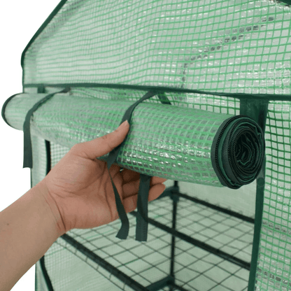 Portable Greenhouse For Indoor  Outdoor Use Waterproof PE Cover Ideal For Seedlings  Plants 5