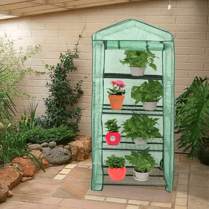 Portable Greenhouse For Indoor  Outdoor Use Waterproof PE Cover Ideal For Seedlings  Plants 2