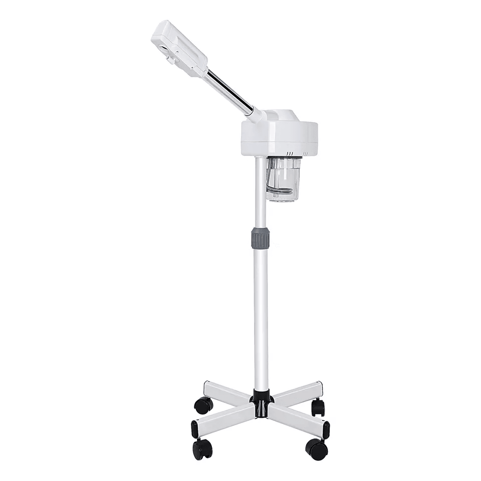 SalonGrade Professional Facial Steamer Ionic Ozone Hot Mist Stand For Deep Skin Cleaning And Hydrat 8