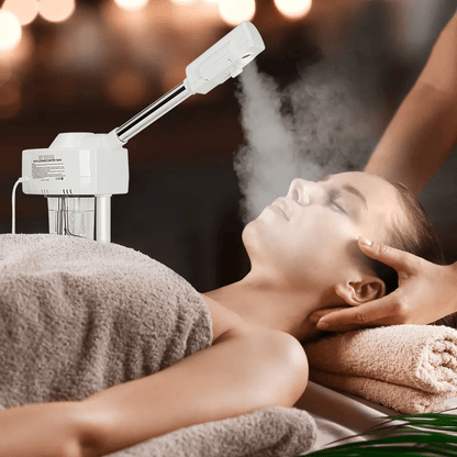 SalonGrade Professional Facial Steamer Ionic Ozone Hot Mist Stand For Deep Skin Cleaning And Hydrat 1
